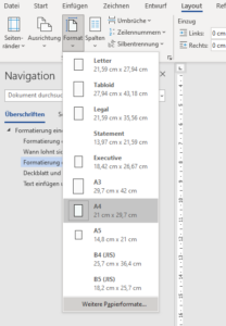 Buchformatierung – Basics in Word - Krümeltexte